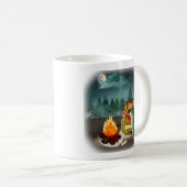Camping Forest Night Adventure Kaffeetasse (VorderseiteRechts)
