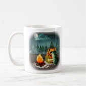 Camping Forest Night Adventure Kaffeetasse (Links)