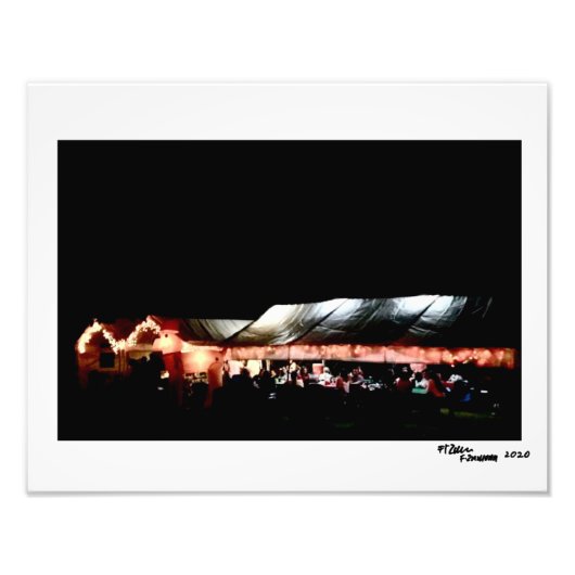 Camping Fotodruck (Vorne)