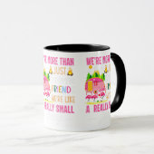 Camping-Freunde sind wie eine kleine Gang Tasse (VorderseiteRechts)