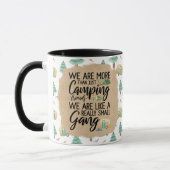 Camping Friends Small Gang Kaffee Tasse (Links)
