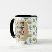 Camping Friends Small Gang Kaffee Tasse (Vorderseite Links)