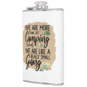 Camping Friends Small Gang Kaffee Tasse Flachmann (Links)