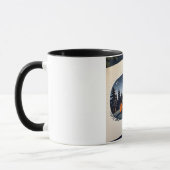 Camping Friends under Starry Sky Tasse (Links)