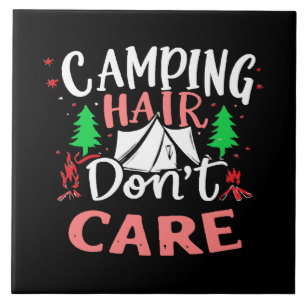 Camping Frisur Ist Mir Egal Lustig Fliese