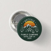 Camping für den Familienurlaub Button (Vorne & Hinten)