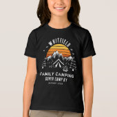 Camping für den Familienurlaub Tri-Blend Shirt (Vorderseite)