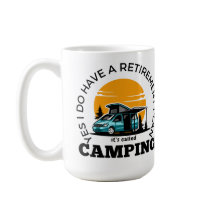 Camping für den Rentenplan - T - Shirt