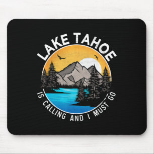 Camping für Fischereifahrzeuge - See Tahoe 1 Mousepad