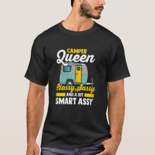 Camping für Frauen und Mädchen T-Shirt