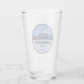 Camping für kaskadierte Bereiche Glas (Rückseite)