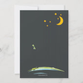 Camping für Nacht Einladung (Rückseite)