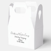 Camping für Winterurlaub Geschenkschachtel (Geöffnet)