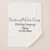 Camping für Winterurlaub Sherpadecke (Vorderseite)