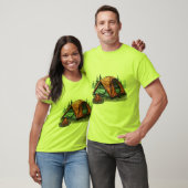 Camping für Zelt in grüner Natur T-Shirt (Unisex)