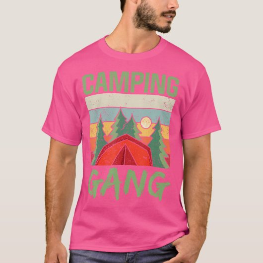 Camping Gang Camp Camper Campfire T-Shirt (Vorderseite)