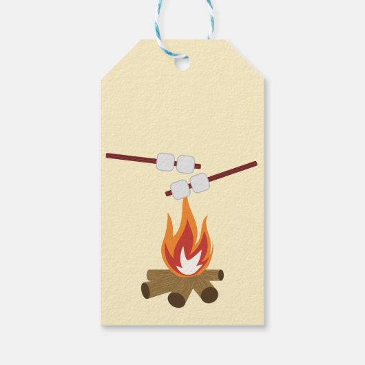 Camping-Gastgeschenk-Tag Geschenkanhänger (Rückseite)