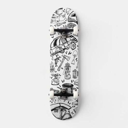 Camping Gear Skateboard (Vorderseite)