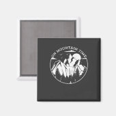 Camping & Gebirge Magnet (Vorderseite/Rückseite)