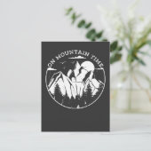 Camping & Gebirge Postkarte (Stehend Vorderseite)