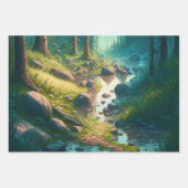 Camping Geburtstag Geschenkpapier Set (Vorderseite 2)