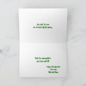 Camping, Geburtstag Karte (Innenseite)