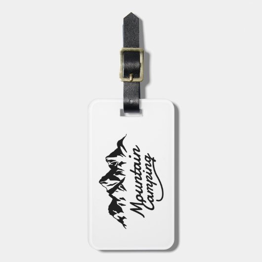 Camping Gepäckanhänger (Vorderseite vertikal)