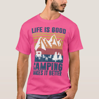 Camping Geschenke für Camper Männer Frauen Camping T-Shirt