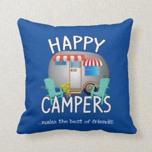 Camping-Geschenke Glücklicher Camper Kissen
