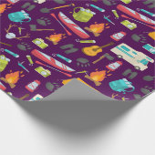 Camping Geschenkpapier (Ecke)
