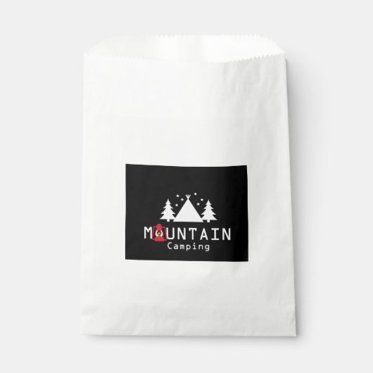 Camping Geschenktütchen (Vorderseite)