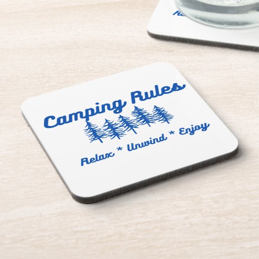 Camping Getränkeuntersetzer (Linke Seite)