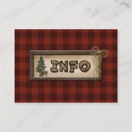 Camping, Glamping, Naturheiratskarte Begleitkarte