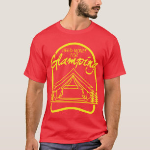 Camping Glamping Wohnmobil Camper Van Mädchen T-Shirt