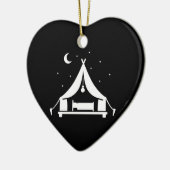 Camping-Glühzelt Keramik Ornament (Links)