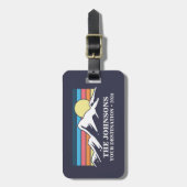 Camping-Gruppe für benutzerdefiniertes Matching Fa Gepäckanhänger (Vorderseite vertikal)