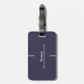 Camping-Gruppe für benutzerdefiniertes Matching Fa Gepäckanhänger (Rückseite vertikal)