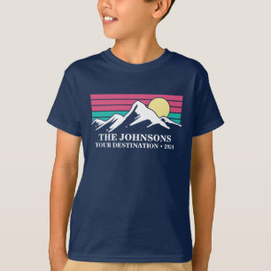 Camping-Gruppe für benutzerdefiniertes Matching Fa T-Shirt
