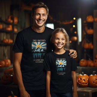 Camping-Gruppe passende Familientrip-Reise gestres T-Shirt