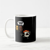 Camping-Gruppenumarmung Smores Lustiger Marshmallo Kaffeetasse (Links)