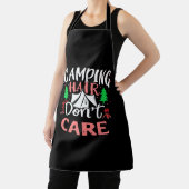 Camping Hair Kümmert sich nicht um Funny Schürze (InSitu)