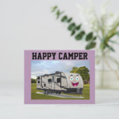 Camping Happy Retirement in the RV von Funnycoomb Postkarte (Stehend Vorderseite)