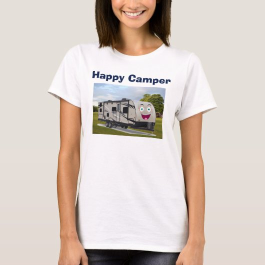 Camping Happy Retirement in the RV von Funnycoomb T-Shirt (Vorderseite)