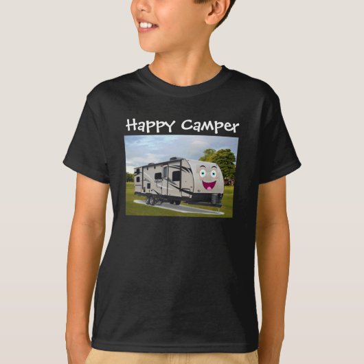 Camping Happy Retirement in the RV von Funnycoomb T-Shirt (Vorderseite)