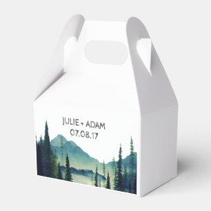 Camping-Hochzeit Geschenkboxen Geschenkschachtel