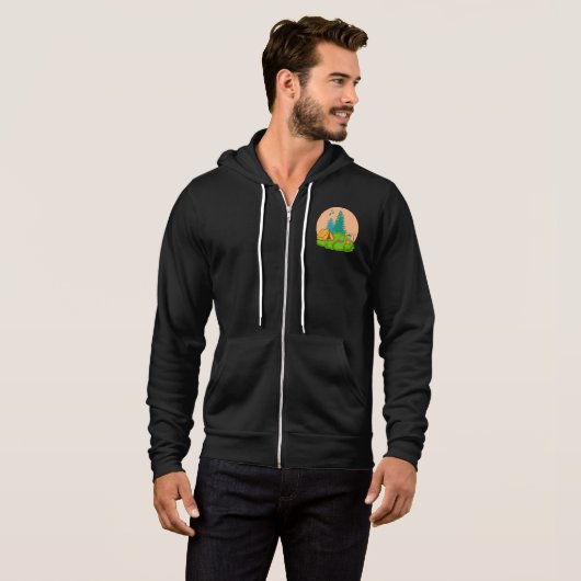 Camping Hoodie (Vorne ganz)