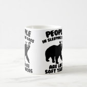 Camping Humor Bärenfutter Kaffeetasse (Mittel)