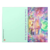 Camping-Hunde mit Smores Notizblock (Vorderseite)