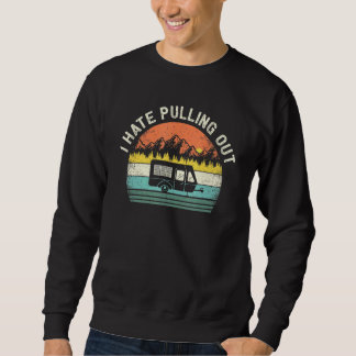 Camping I Hasse Vintage Campingreise Sweatshirt
