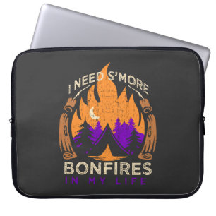 Camping - Ich brauche mehr Brände Laptopschutzhülle